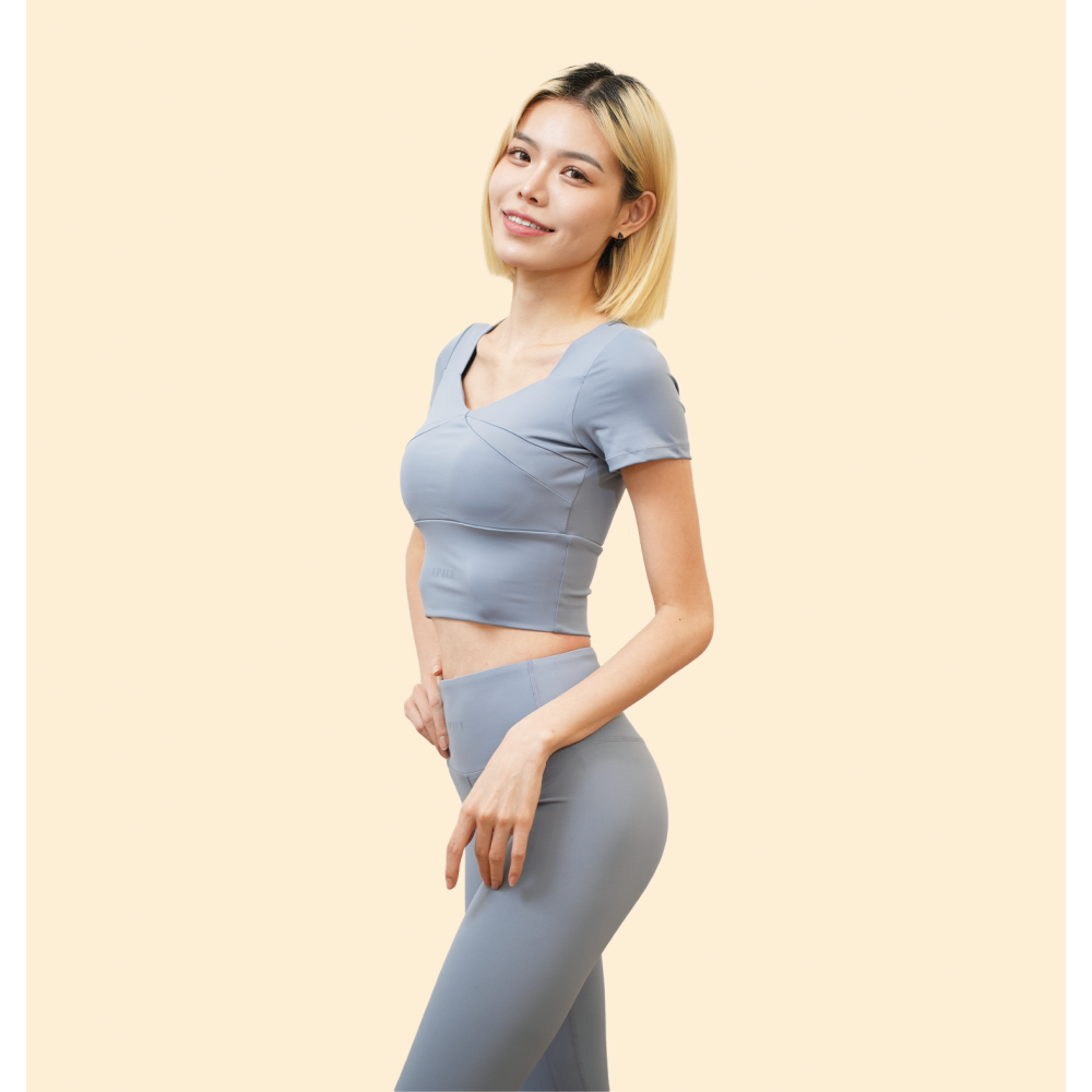 UF經典瑜珈服套裝 - 短袖款