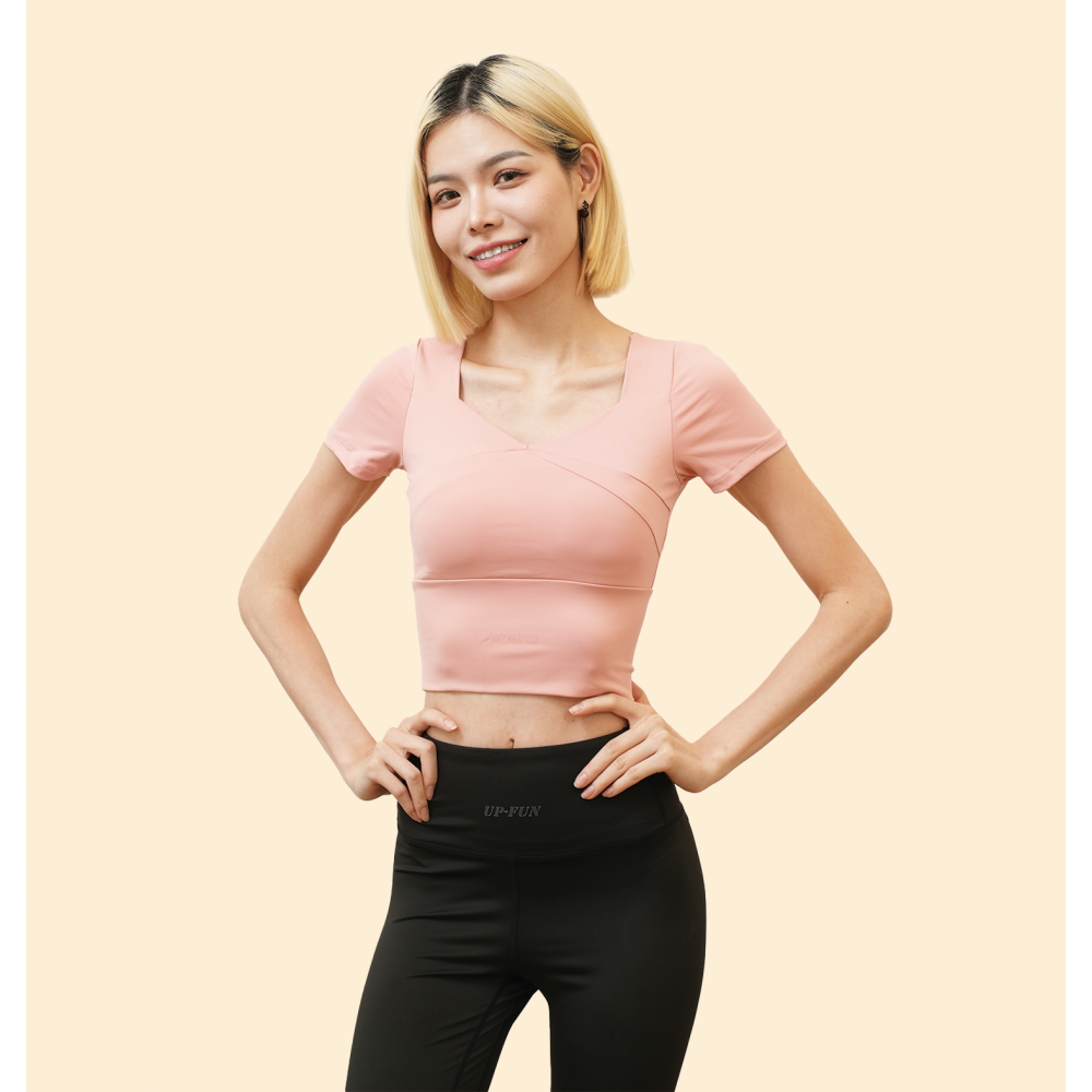 UF經典瑜珈服套裝 - 短袖款
