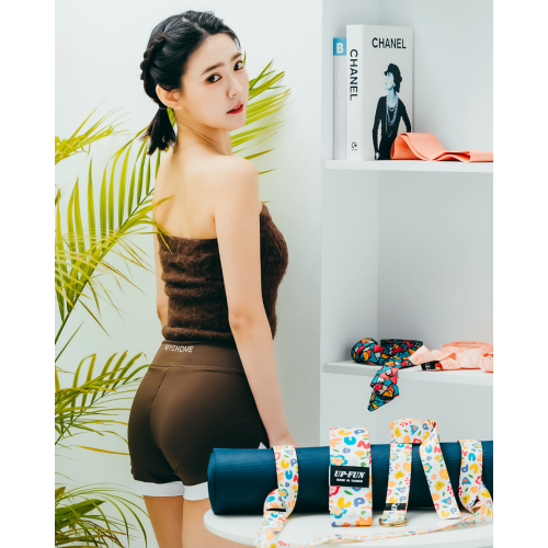 盛夏百姿 瑜珈墊背帶
